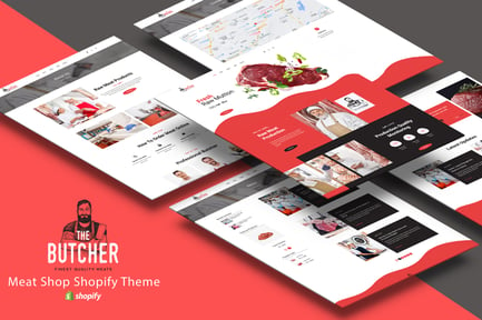 Butcher - Shopify Pork, Beef Sea Food Meat Store