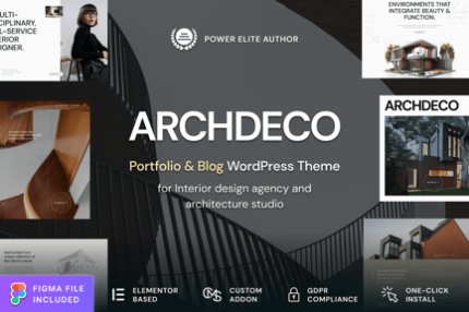 Archdeco - Architecture & Interior Design Theme