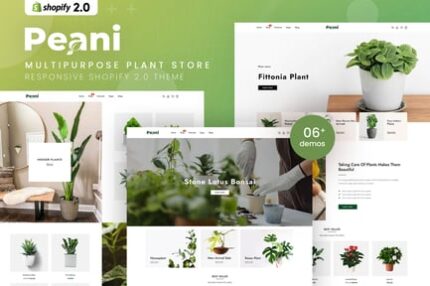 Peani - MultiPurpose Plant Store Shopify 2.0 Theme