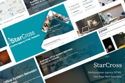 StarCross - Multipurpose Agency HTML Template