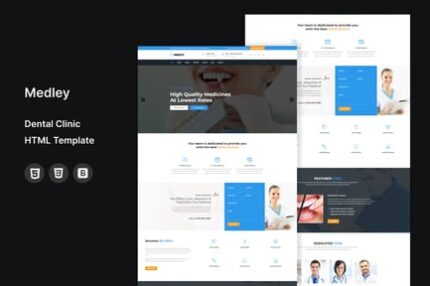 Medley - Dental Clinic HTML Template