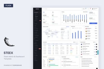 Steex - Flask Admin & Dashboard Template