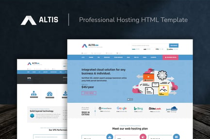 Altis - Professional Hosting HTML Template