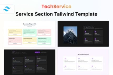 TechService - HTML & CSS Service Template