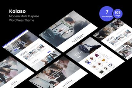 Kolaso - Modern Multi-Purpose WordPress Theme