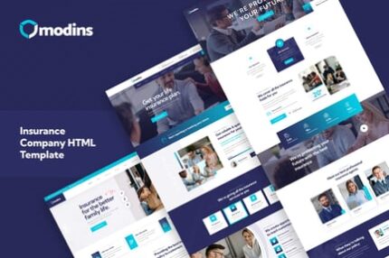 Modins - Insurance Company HTML Template