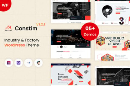 Constim - Industry & Factory WordPress Theme