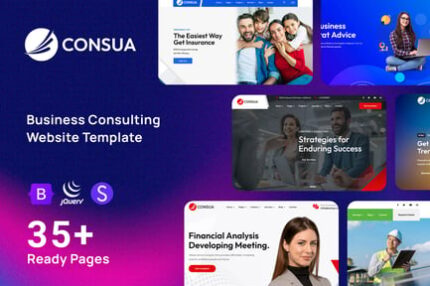 Consua - Consulting Business Template