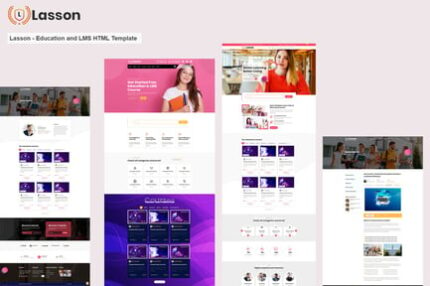 Lasson - Education and LMS HTML Template