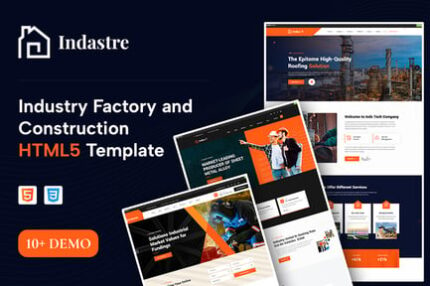 Industry Factory and Construction HTML5 Template