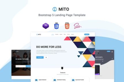 Mito - Bootstrap 5 Landing Page Template