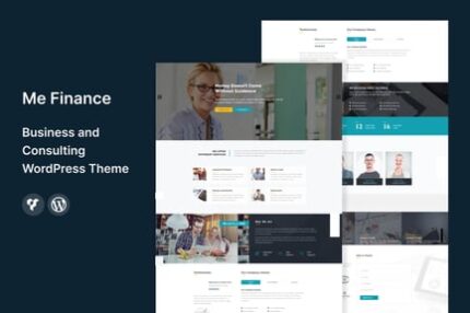 Me Finance - Business & Consulting WordPress Theme