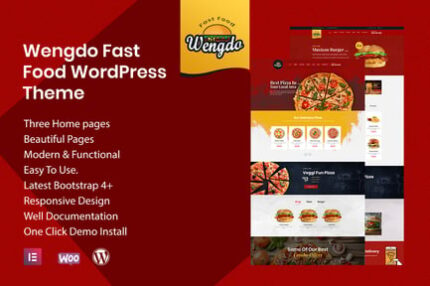 Wengdo - Fastfood WordPress Theme