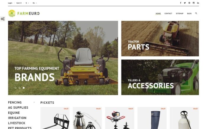 FarmEuro - Agricultural Responsive PrestaShop Theme