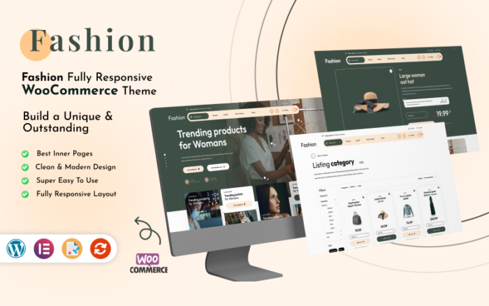 Fashion - Minimal Fashion Store WooCommerce WordPress Theme WooCommerce Theme