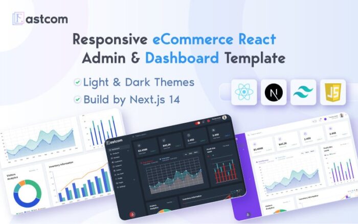 Fastcom - React Next.js e-commerce admin dashboard Admin Template