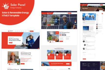 SolerPanel-Solar & Renewable Energy HTML5 Template