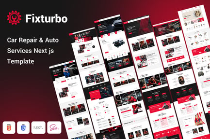 Fixturbo - Car Service & Repair Next Js Template