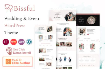 Bissful - Wedding & Event WordPress Theme