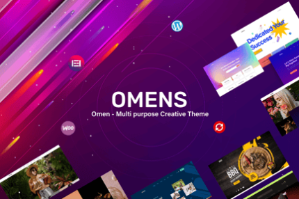 Omens - Multipurpose Creative WordPress Theme