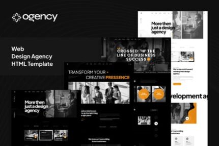 Ogency - Web Design Agency HTML Template