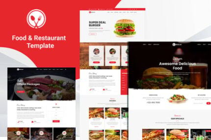 Rescaf - Food & Restaurant Template