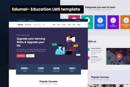 Edumel- Education LMS template