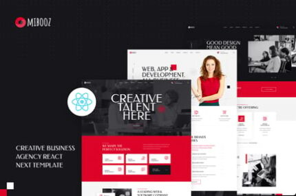 Mibooz - Creative Agency React Next Template