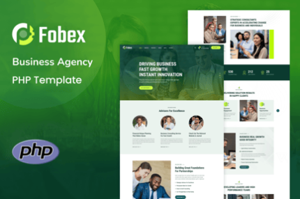 Fobex - Multipurpose Business Agency PHP Template