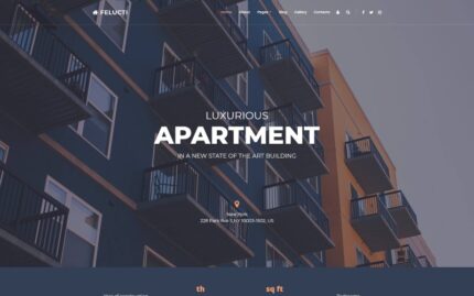 Felucti - Real Estate Creative Joomla Template