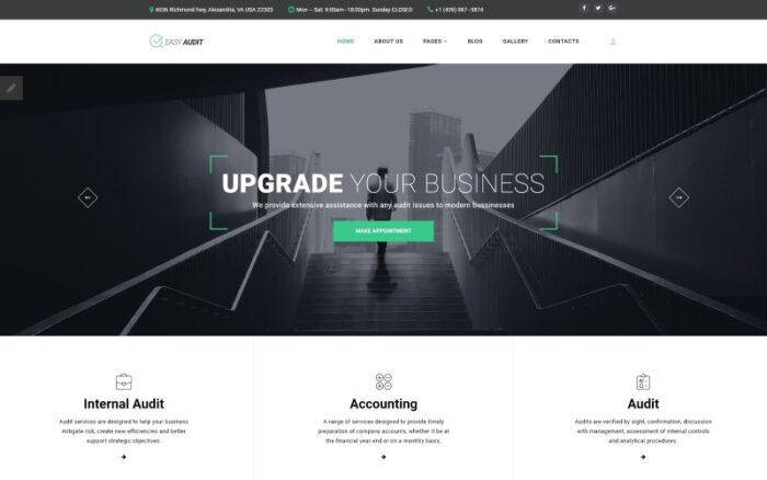 Finance Responsive Joomla Template