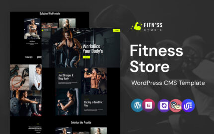 Fitnss - Gym And Fitness WordPress Elementor Theme WordPress Theme