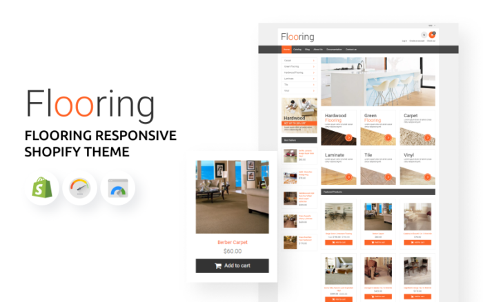 Flooring Responsive Shopify Theme