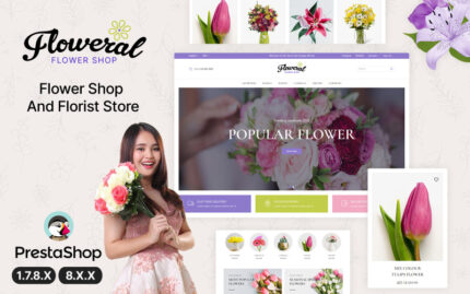 Floweral - Flower and Gift PrestaShop Theme