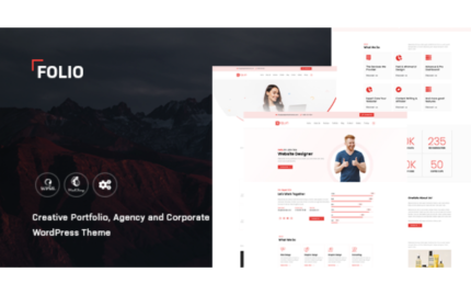 Folio - Creative Agency & Portfolio WordPress Theme