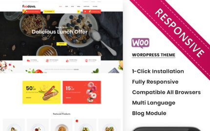 Foodava - The Cafe & Restaurant Premium WooCommerce Theme