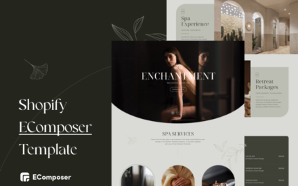 Free EComposer Spa Landing Page Shopify Theme