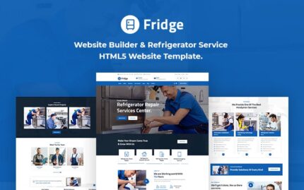 Fridge - Refrigerator HTML5 Website Template