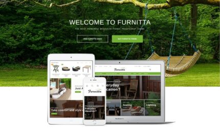 Furnitta - Outdoor Furniture PrestaShop Theme