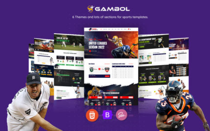 Gambol - Multipurpose Sport HTML5 Website Template