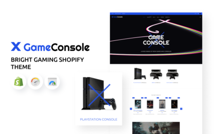 Game Console - Bright Gaming Shopify Theme