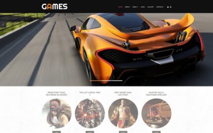 Games Joomla Template