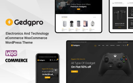 Gedgpro - Electronics and Mobile WooCommerce Theme