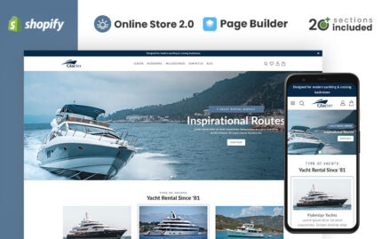 Glacier - Responsive Yachting Shopify Theme