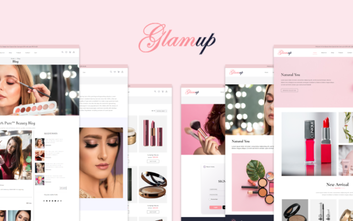 Glamup HTML5 Responsive Template Website Template