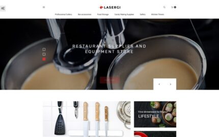 Glasergi - Cookware & Appliances PrestaShop Theme