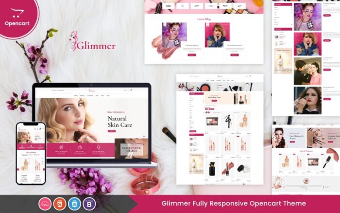 Glimmer - Beauty Responsive OpenCart Template