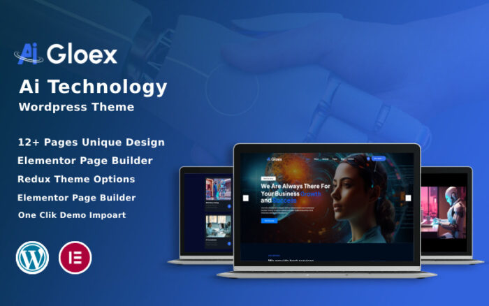 Gloex - Artificial Intelligence And Technology WordPress Theme