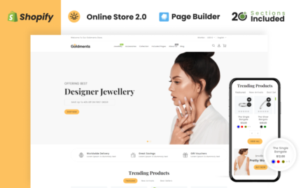 Goldments Jewellery Store Shopify Theme OS 2.0