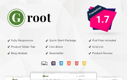 Groot Nursery Store PrestaShop Theme